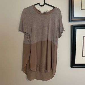 Wilfred Half Silk/Half Cotton Shirt - M